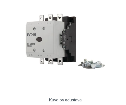 KONTAKTORI, 380 V, 400 V, 110 kW, 2 N/O, 2 NC