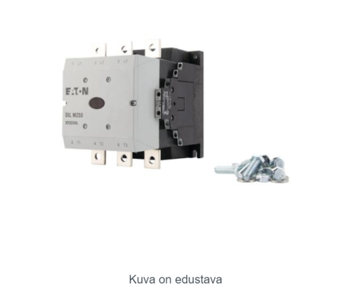 KONTAKTORI, 380 V, 400 V, 132 kW, 2 N/O, 2 NC