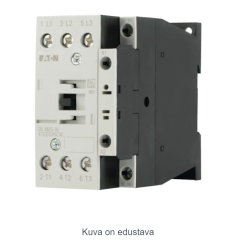 Contactor, 3 pole, 380 V 400 V 11 kW, 1 N/O, 110 V