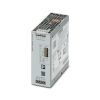 QUINT POWER -virtalähde vapaavalintaisella lähtövirralla, SFB (selective fuse breaking) -tekniikalla ja NFC-liitännällä, syöttö: 3-vaiheinen, lähtö: 24 V DC/10 A.