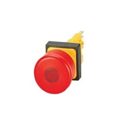 Emergency-stop pushbutton, illuminated