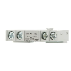 Standard auxiliary contact, NHI-E, 1 N/O, 1 NC, Ca