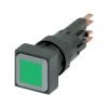 Illuminated pushbutton actuator, green, momentary