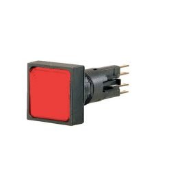 Indicator light, raised, red, +filament lamp