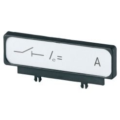 Label, +symbol disconnector