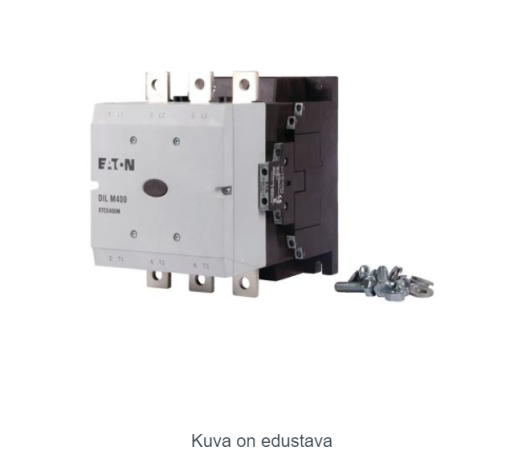 KONTAKTORI, 380 V, 400 V, 212 kW, 2 N/O, 2 NC