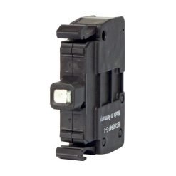 LED element, green, front mount, cage clamp
