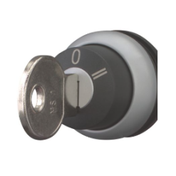 Key-operated actuator, maintained, 3 positions, Ke