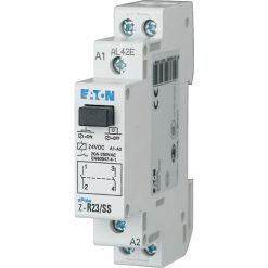 Installation relay, 24 V DC, 2N/O, 20A, 1HP