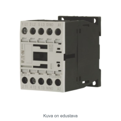Contactor, 3 pole, 380 V 400 V 3 kW, 1 N/O, 24 V D