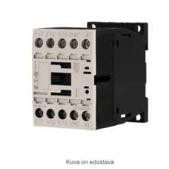 Contactor, 3 pole, 380 V 400 V 3 kW, 1 NC, 24 V DC