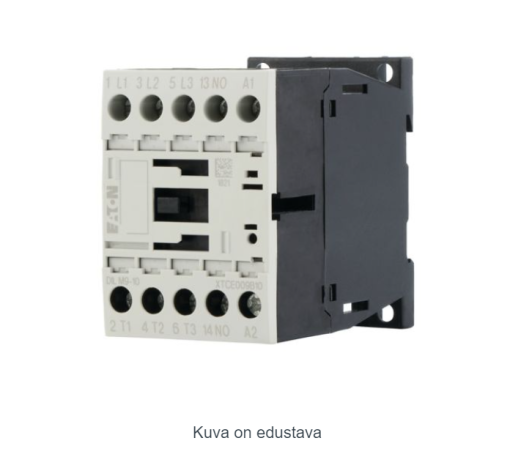 KONTAKTORI, 380 V, 400 V, 4 kW, 1 N/O, 24 V D