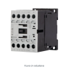 Contactor, 3 pole, 380 V 400 V 4 kW, 1 NC, 110 V 5
