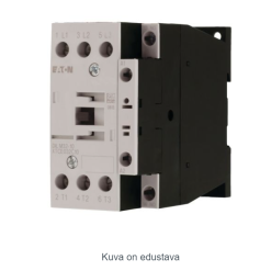 Contactor, 3 pole, 380 V 400 V 15 kW, 1 N/O, 415 V