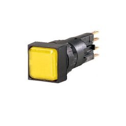 Indicator light, flush, yellow