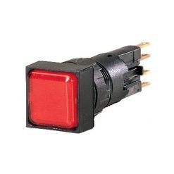 Indicator light, flush, red