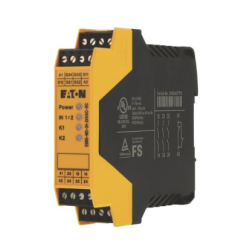 Safety relay emergency stop/protective door, 24VDC