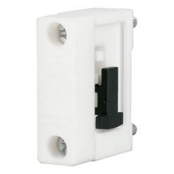 Busbar support, 1p, for flat busbars