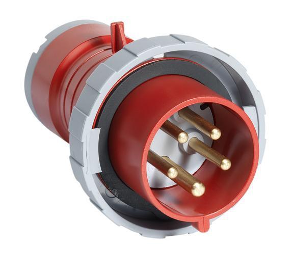Voimapistotulppa 6h, 16A, IP67/IP69, 3P+N+E 240/41