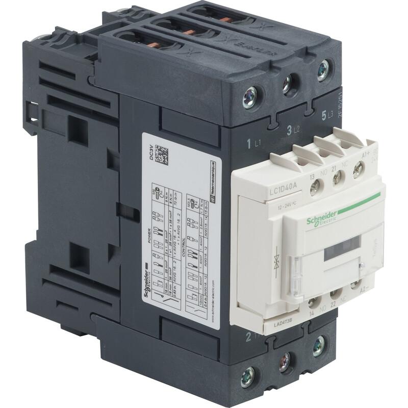 TeSys kontaktori 40A 24VDC - Image 2