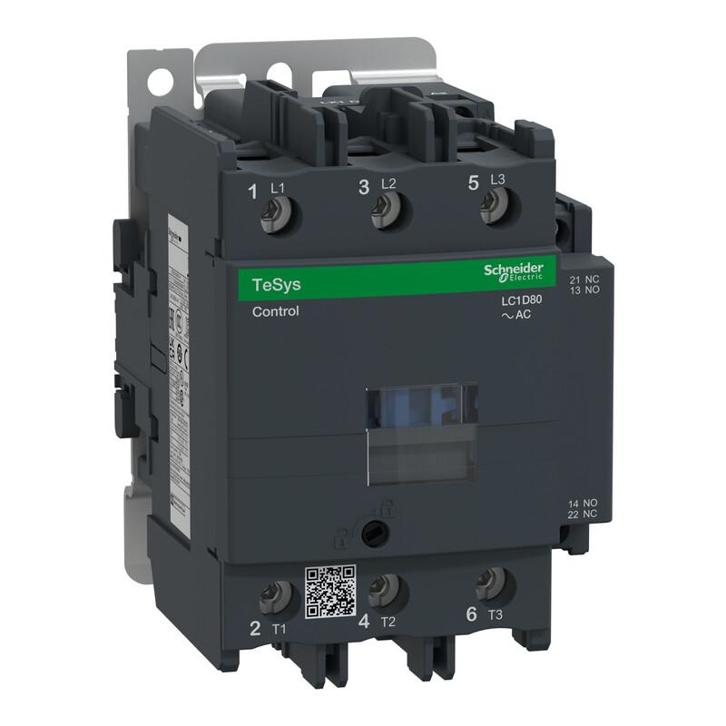 TeSys kontaktori 80A/AC3 kela 230VAC