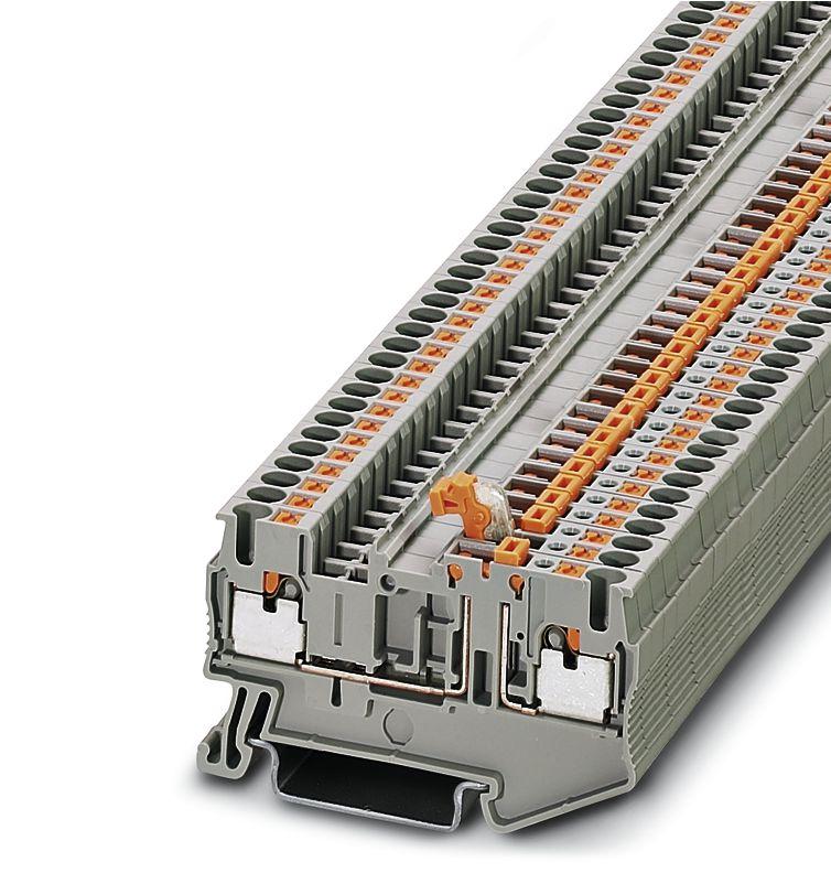 Knife disconnect terminal block
