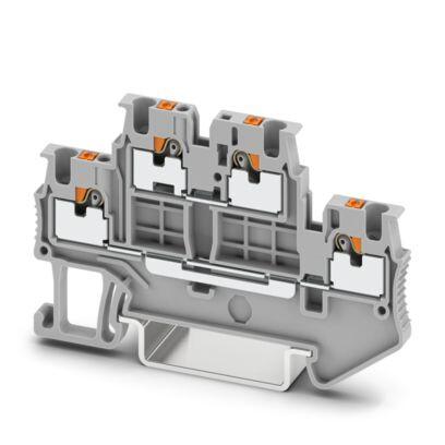 Double-level terminal block