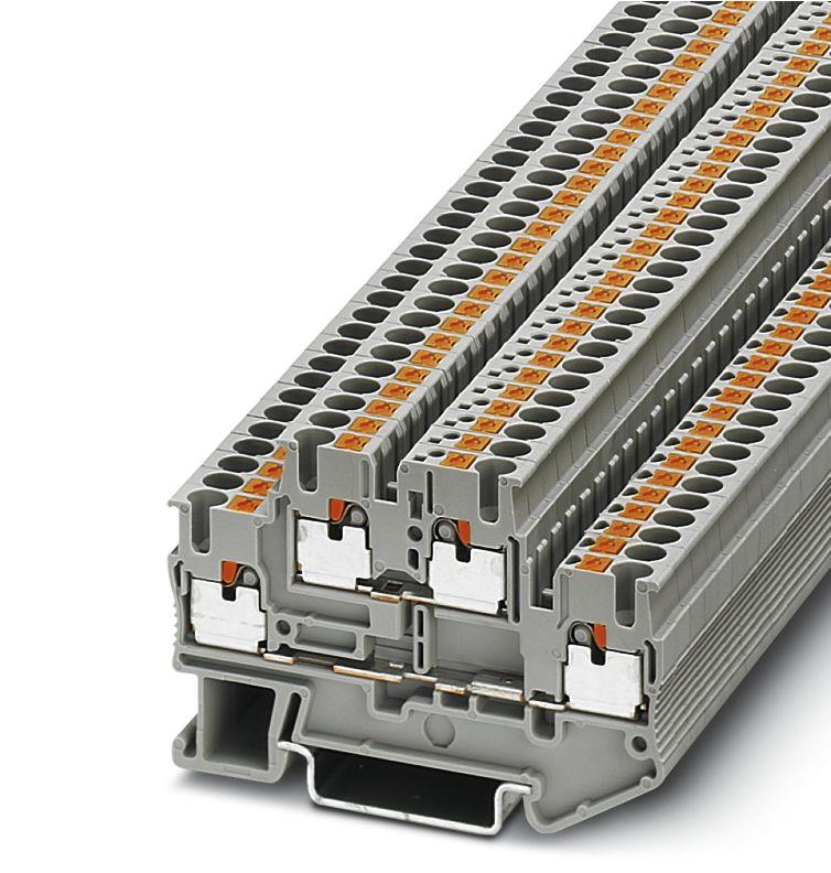 Double-level terminal block