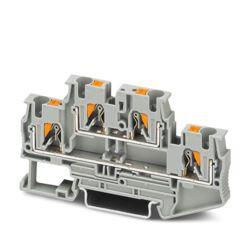 Double-level terminal block