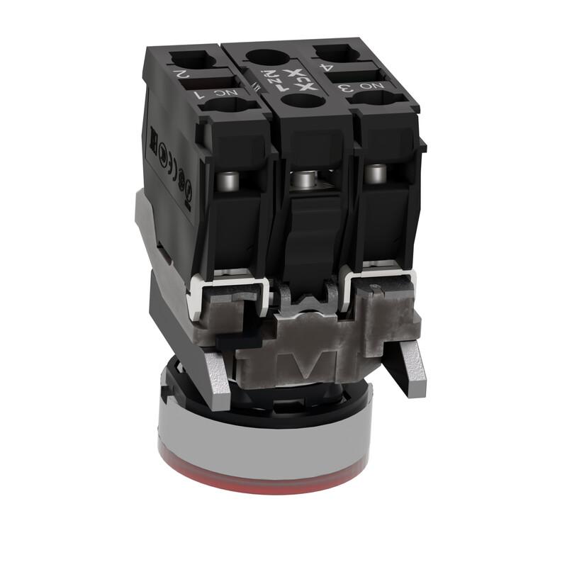 VALOP. PUN., LED 24V, NO+NC - Image 2