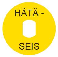 KILPI, HÄTÄ-SEIS D=60MM