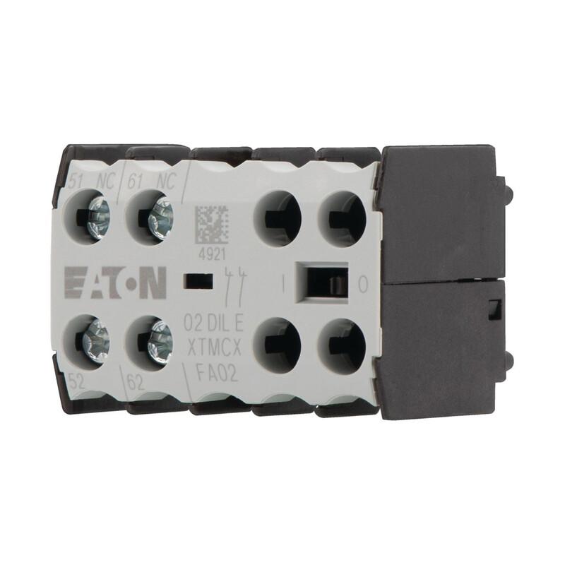 Auxiliary contact module, 2 pole, 2 NC, Screw term