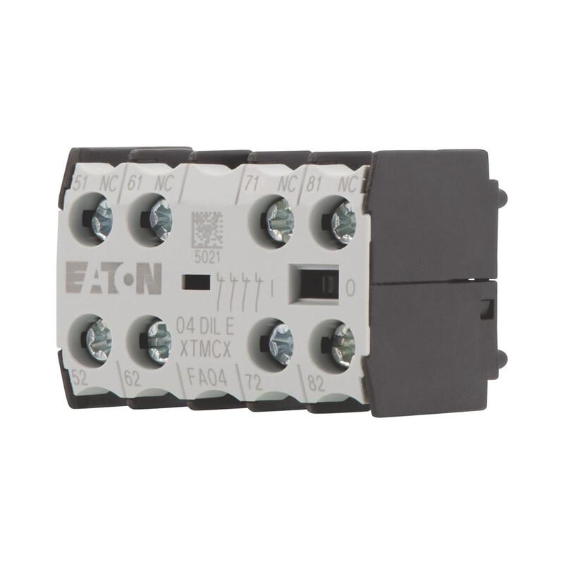 Auxiliary contact module, 4 pole, 4 NC, Screw term