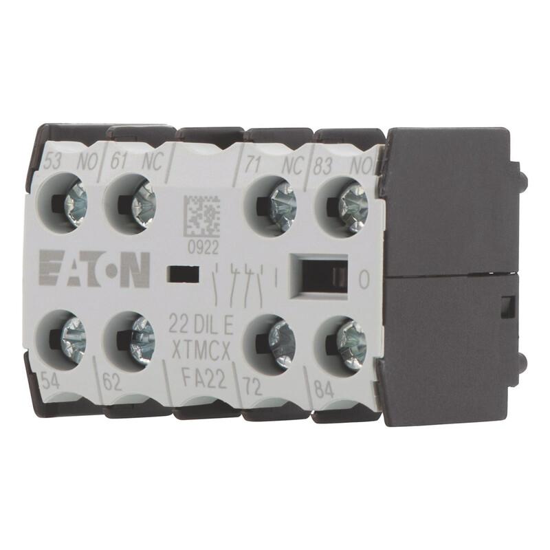 Auxiliary contact module, 4 pole, 2 N/O, 2 NC, Scr
