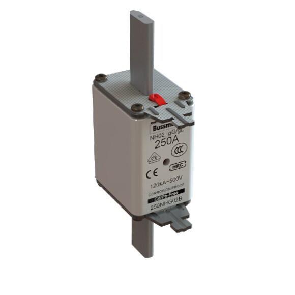 NH FUSE 250A 500V GL/GG SIZE 02 DUAL IND