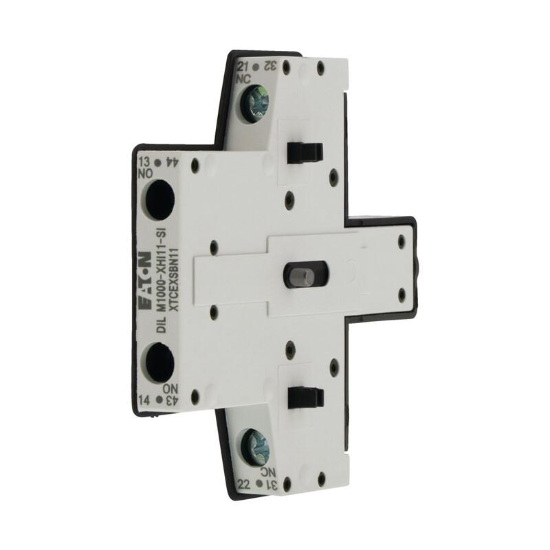 Auxiliary contact module, Type: Side-mounting aux.
