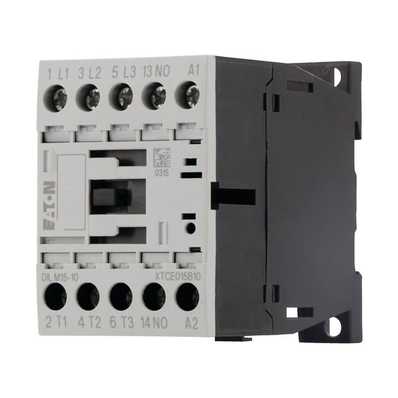 Contactor, 3 pole, 380 V 400 V 7.5 kW, 1 N/O, 24 V