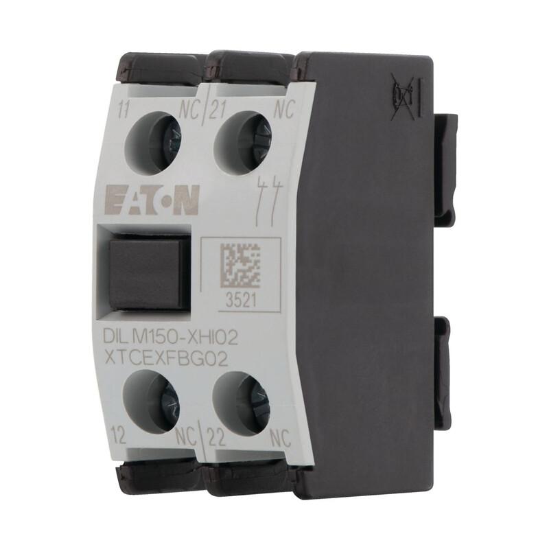 Auxiliary contact module, Type: Front mounting aux