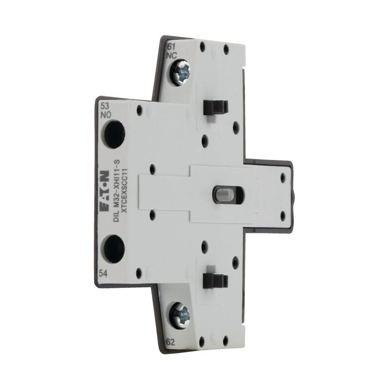 Auxiliary contact module, Type: Side-mounting aux.