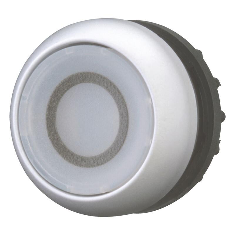 Illuminated pushbutton actuator, RMQ-Titan, Flush