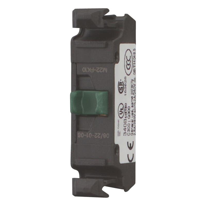 Contact element, Cage Clamp, Push-in, Front fixing